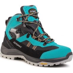 Trekkingi GRISPORT - 14407S11G Turchese. Niebieskie trapery damskie Grisport, ze skóry, bez obcasa, bez zapięcia. W wyprzedaży za 339,00 zł.
