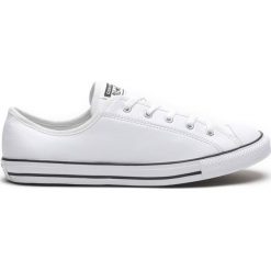 Converse Chuck Taylor All Star Dainty Tenisówki Biały. Białe trampki i tenisówki damskie Converse, bez wzorów, z materiału, bez zapięcia. Za 361,95 zł.