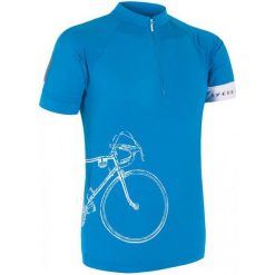 Koszulki sportowe męskie: Sensor Męska Koszulka Z Krótkim Rękawem Cyklo Tour Blue