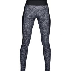 Under Armour HG Amour Printed Legging 1305428-001 leginsy damskie szare S. Szare legginsy sportowe damskie Under Armour, s, bez wzorów, z elastanu, na fitness i siłownię. W wyprzedaży za 179,99 zł.