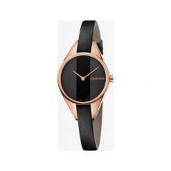 Calvin Klein Rebel Zegarek Czarny. Czarne zegarki damskie Calvin Klein, ze stali. Za 1102,95 zł.