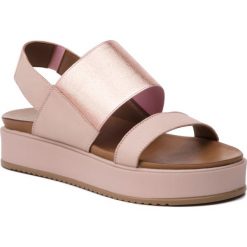 Sandały INUOVO - 112029 Blush. Różowe klapki damskie Inuovo, bez wzorów, ze skóry, bez obcasa. Za 259,00 zł.