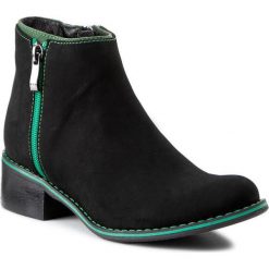 Buty zimowe damskie: Botki MACCIONI - 273 Czarny