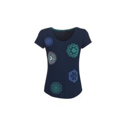 T-shirty z krótkim rękawem Desigual SONJA. Niebieskie t-shirty damskie Desigual, xl, bez wzorów, bez kołnierzyka. Za 159,20 zł.