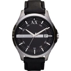 Armani Exchange Zegarek schwarz. Czarne zegarki męskie marki Armani Exchange, l, z materiału, z kapturem. Za 669,00 zł.