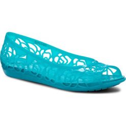 Półbuty damskie: Półbuty CROCS – Isabella Jelly Flat W 203285 Turquoise