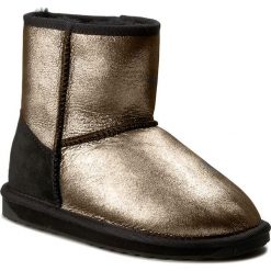 Buty EMU AUSTRALIA - Stinger Metallic Mini W11378 Black. Szare buty zimowe damskie EMU Australia, z gumy. Za 649,00 zł.