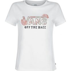 Odzież damska: Vans Poppy Dream Basic Crew Koszulka damska biały