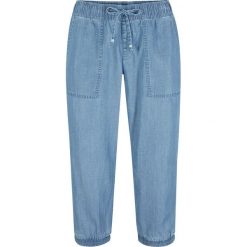Dżinsy rybaczki TENCEL™ z lnem, przyjazne dla środowiska bonprix jasnoniebieski. Niebieskie jeansy damskie bonprix. Za 99,99 zł.