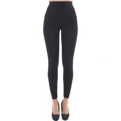 Legginsy: Modelujące legginsy w kolorze czarnym