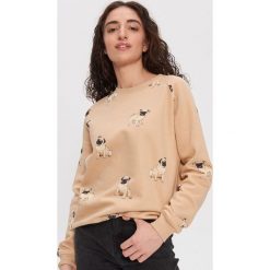 Bluza z nadrukiem all over - Wielobarwny. Bluzy damskie House, s, z nadrukiem, bez rękawów, bez kaptura. Za 59,99 zł.