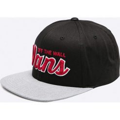 Vans - Czapka. Czarne czapki męskie marki Vans, z bawełny. W wyprzedaży za 59,90 zł.