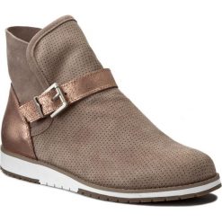 Botki EMU AUSTRALIA - Lorne W11175 Mushroom/Rose Gold. Brązowe botki damskie skórzane marki EMU Australia. W wyprzedaży za 249,00 zł.