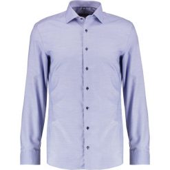 Koszule męskie na spinki: Eterna SLIM FIT PIPING Koszula biznesowa royal