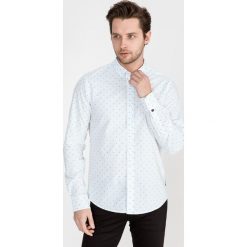 Scotch & Soda Koszula Biały. Białe koszule męskie Scotch & Soda, l, w grochy, z bawełny, bez kołnierzyka, z długim rękawem. Za 404,95 zł.
