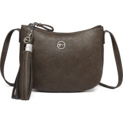 Tamaris torebka crossbody Mabou 3183192, khaki. Brązowe torebki klasyczne damskie Tamaris, bez wzorów, ze skóry, bez dodatków. Za 229,00 zł.