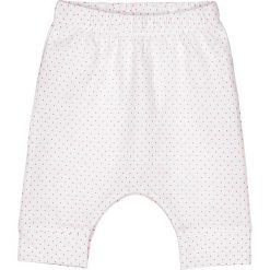 Spodnie alladynki w groszki 0 miesięcy - 3 lata. Białe spodnie dresowe dziewczęce marki La Redoute Collections, w grochy, z bawełny. Za 52,88 zł.