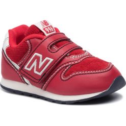 Sneakersy NEW BALANCE - IZ996BA Czerwony. Czerwone trampki chłopięce New Balance, bez wzorów, ze skóry ekologicznej, na rzepy. Za 199,00 zł.