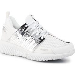 Sneakersy PLEIN SPORT - Runner Unstoppable A19S USC0014 STE025N White 01. Białe półbuty damskie Plein Sport, bez wzorów, ze skóry ekologicznej, klasyczne, bez obcasa, na płaskiej podeszwie, bez zapięcia. Za 1039,00 zł.