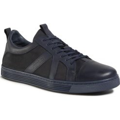 Sneakersy QUAZI - QZ-68-04-000686 607. Niebieskie sneakersy męskie QUAZI, bez zapięcia. Za 319,00 zł.
