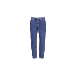 Jeansy slim fit Tommy Jeans HIGH RISE SLIM IZZY CROP EGHTSM. Niebieskie jeansy damskie marki Tommy Jeans, bez wzorów, z jeansu. Za 529,00 zł.