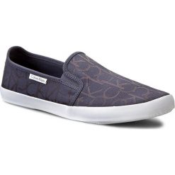 Tenisówki CALVIN KLEIN JEANS - Fabion SE8393 Blue. Niebieskie trampki męskie Calvin Klein Jeans, bez wzorów, z jeansu, eleganckie, bez zapięcia. W wyprzedaży za 259,00 zł.