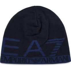 Czapka EA7 EMPORIO ARMANI - 275560 8A301 02836 M Dark Blue. Niebieskie czapki damskie marki EA7 Emporio Armani, z materiału. W wyprzedaży za 179,00 zł.