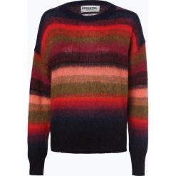Essentiel Antwerp - Sweter damski z dodatkiem moheru, czarny. Czarne swetry damskie Essentiel Antwerp, l, w paski, z dzianiny, bez rękawów, bez kaptura. Za 699,95 zł.