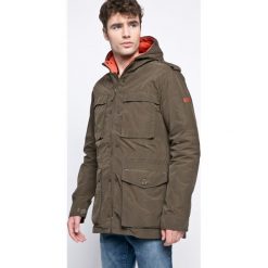 Pepe Jeans - Kurtka. Zielone kurtki męskie marki Pepe Jeans, m, z bawełny, z kapturem. W wyprzedaży za 359,90 zł.