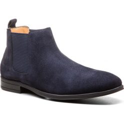 Sztyblety SERGIO BARDI - Inzino FW127374618KD 207. Niebieskie sztyblety męskie Sergio Bardi, ze skóry, bez zapięcia. W wyprzedaży za 199,00 zł.