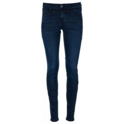 Mustang Jeansy Damskie Jasmin Jeggins 28/32 Ciemnoniebieskie. Niebieskie jeansy damskie marki Mustang, z jeansu. W wyprzedaży za 265,00 zł.