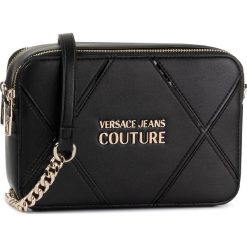 Torebka VERSACE JEANS COUTURE - E1VUBBM5 40327 899. Czarne torebki klasyczne damskie Versace Jeans Couture, bez wzorów, z jeansu, bez dodatków. Za 649,00 zł.