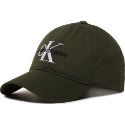 Czapka z daszkiem CALVIN KLEIN JEANS - Ckj Monogram Cap K50K505618 LB1. Zielone czapki męskie Calvin Klein Jeans, bez wzorów, z bawełny. Za 159,00 zł.