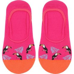 Skarpety Stopki Damskie FREAK FEET - MKAD-ROZ Różowy. Różowe skarpetki damskie Freak Feet, bez wzorów, z elastanu. Za 14,99 zł.