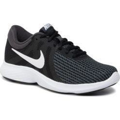 Buty NIKE - Revolution 4 Eu AJ3491 001 Black/White/Anthracite. Czarne buty sportowe damskie Nike, bez wzorów, z tworzywa sztucznego, sportowe, do biegania, nike revolution. W wyprzedaży za 169,00 zł.