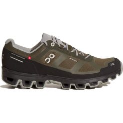 Buty ON RUNNING CLOUDVENTURE WATERPROOF MAN. Zielone buty sportowe męskie On Running, ze skóry, bez zapięcia, do biegania. Za 800,00 zł.