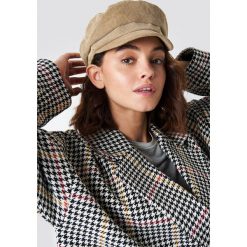 NA-KD Accessories Sztruksowa czapka - Brown,Beige. Brązowe czapki zimowe damskie NA-KD Accessories, z poliesteru. Za 100,95 zł.