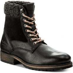 Botki PEPE JEANS - Melting Collar PLS50290 Black 999. Czarne botki damskie na obcasie marki Pepe Jeans, z jeansu. W wyprzedaży za 309,00 zł.