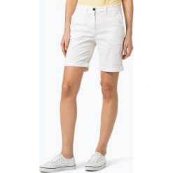 Tommy Hilfiger - Spodenki damskie, biały. Białe szorty damskie TOMMY HILFIGER, bez wzorów. Za 399,95 zł.