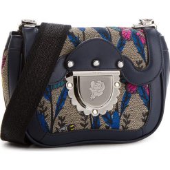 Torebka FURLA - Ducale 961938 B BQA1 H73 Toni Vaniglia/Onyx. Niebieskie listonoszki damskie Furla, z materiału. W wyprzedaży za 1539,00 zł.
