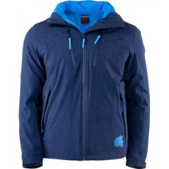 Kurtki sportowe męskie: IGUANA Kurtka męska Idir Peacoat Melange/Ibiza Blue r. XXL