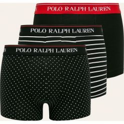 Polo Ralph Lauren - Bokserki (3-pack). Czarne bokserki męskie Polo Ralph Lauren, bez wzorów, z elastanu. Za 219,90 zł.