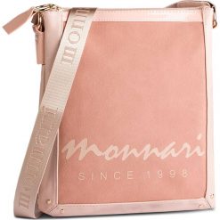 Torebka MONNARI - BAG1880-026 Peach. Różowe listonoszki damskie marki Monnari, bez wzorów, ze skóry ekologicznej, bez dodatków. W wyprzedaży za 139,00 zł.