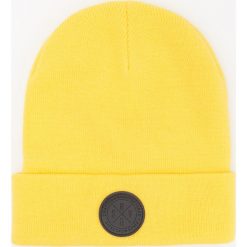 Czapka beanie - Żółty. Żółte czapki męskie Reserved. Za 39,99 zł.