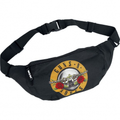Guns N' Roses Roses Logo Torba na pas czarny. Czarne torebki klasyczne damskie Guns N' Roses, duże. Za 99,90 zł.