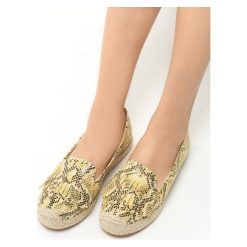 Espadryle damskie: Żółte Espadryle Gregorio