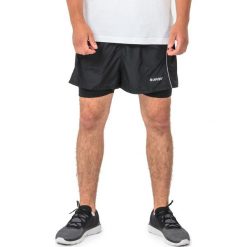 Kąpielówki męskie: Hi-tec Szorty Męskie Veron Czarne r. XL