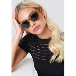 NA-KD Accessories Okulary przeciwsłoneczne kocie oczy - Green. Zielone okulary przeciwsłoneczne damskie marki NA-KD Accessories. Za 60,95 zł.