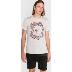 Jack & Jones Niel Koszulka Szary Beżowy. Szare podkoszulki męskie Jack & Jones, xl, bez wzorów, z bawełny, bez kołnierzyka, krótkie. Za 80,95 zł.