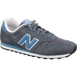 New Balance ML373LBF. Szare buty sportowe męskie New Balance, ze skóry, bez zapięcia. Za 299,99 zł.